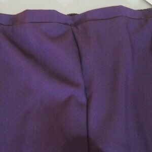 Vintage New Tag JUST FOR WOMEN~SIZE 24W~Pants~Elastic Side Waist~Pull Ons~Purple